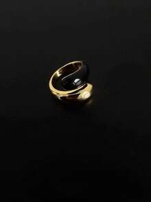 1 pieza Anillo versátil de moda minimalista y casual personalizado