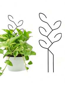 2 Stücke Pflanzenkletterstütze, Outdoor Topfpflanzenhalterung, kreative Blumenhalterung, Rankgitter, Pflanzen- und Blumenhalter