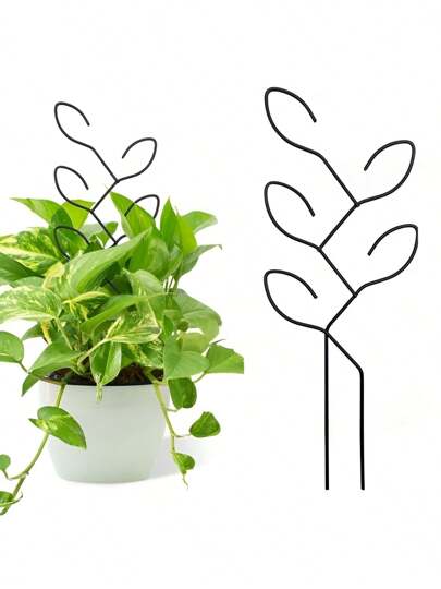 2 pezzi Supporto per piante rampicanti, Supporto per piante in vaso da esterno, Supporto creativo per fiori, Pergolato per piante rampicanti, Supporto per fiori e piante