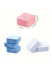 18pcs Powerful Odor Removing Toilet Cleaning Tablets, Toilet Cleaner Effervescent Tablets, High Efficiency Descaler, Toilet Cleaner And Toilet Effervescent Tablets, Suitable For Toilet Seats. Also Suitable For Washing Machines. - Multicolor - View 2