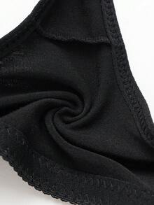 3pcs Front Closure Soft Cotton Camisole Bras For Middle-Aged & Elderly Women, Plus Size, Wireless, Skin-Friendly - Multicolor - View 8