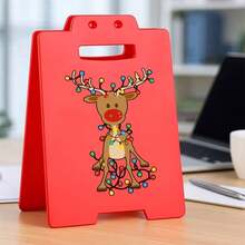 Christmas Reindeer Print Table Decorative Ornament