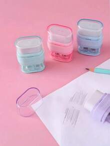 2 in 1 Gomma Multifunzionale con Temperamatite, Gomma per Studenti, Gomma Creativa - Gomma Pulita, Compatta e Pratica, Facile da Pulire, Buona Flessibilità - Temperamatite Portatile a Doppio Foro, Regalo Originale Adatto per Studenti, Forniture Scolastiche, Rientro a Scuola, Regali per le Feste, Forniture per Ufficio, Ideale per Matite, Gomme, Ufficio, Scrittura, Pittura, Lettura