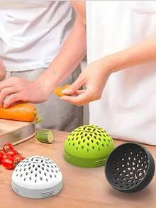 1 pezzo/2 pezzi Filtro in silicone per lattine, colino multifunzionale mini, scolapasta per lattine, colino multifunzionale per lattine, mini setaccio da cucina, scolapasta in silicone portatile, accessori da cucina per la casa, decorazioni per Ognissanti, regalo di Natale - Multicolore - Visualizzare 5