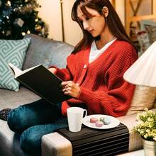 Foldable Elastic Sofa Tray - Multifunctional Storage Rack For Drinks, Snacks, Remote Controls And Phones - Sofa Armrest Table - Portable Flexible Design, Suitable For Home Or Office Use - Ideal Choice For Halloween, Thanksgiving, Christmas, New Year And Valentine's Day Holidays