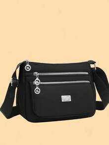 Canvas Crossbody Bag, Oxford Cloth Shoulder Bag, Large Capacity New Crossbody Bag, Shoulder Bag, Brand Crossbody Bag - Multicolor - View 1