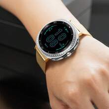 Correa compatible con Huawei Watch Fit 3 Pulsera de acero inoxidable magnética de metal compatible con Huawei Fit3/Compatible con Samsung Galaxy Watch 8/8 Classic Accesorios de correa