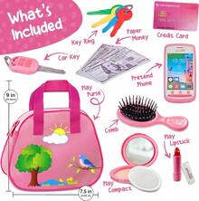 TendenciaStar Princess Bolsa de Juego para Niñas de 3 a 8 Años con Maquillaje de Mentira y Juguetes para Niñas Pequeñas de 3 a 6 AñosCalidad premium - 1 - Ver 2