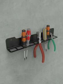 Estantería para herramientas neumáticas, montada en la pared, con ganchos neumáticos bloqueables, adecuada para garaje, sótano, hogar y uso multipropósito. Sistema de ganchos resistente, de ahorro de espacio y ajustable con bloqueo y organización de acceso rápido para compresores, mangueras, herramientas manuales; solución de almacenamiento universal para talleres para entusiastas del bricolaje, mecánicos, renovación de garajes, regalos de taller para Halloween, Acción de Gracias, Cyber Monday, Navidad