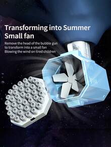 Kids Electric Bubble Blower Toy, Handheld Water Bubble Blowing Machine For Boys And Girls (Batteries And Bubble Solution Not Included)