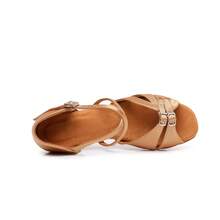 1 Pair Women's Latin Dance Shoes, Adult Practice Shoes For Competition, Examination, Dance Studio, Party, Festival Latin Shoes