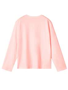 3 件套青少年女孩休闲图案印花圆领短袖 T 恤，夏季上衣 - 深灰色 - 查看 7