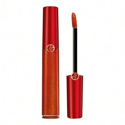 Emporio Armani Giorgio Armani Lip Maestro Original - Intense, Full-Coverage Color, Waterproof, Matte Finish, Long-Lasting; Armani Lip Maestro - Tempting Shade 405 Tomato Red, Smooth Application, Non-Fading, Suitable For Middle Eastern Skin Tones, Suitable For Hot Climates
