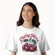 Boxy Fit For Comfort And VersatilityMidweight…220G Classic Pure Cotton T-Shirt – The Perfect Blend Of Casual And Active Style, Ideal For Everyday Wear, Gym, And Street Looks. A Thoughtful Gift For Your Husband Or Wife – Designed With Inspiration From Korean Fashion White Shirts For Women. - 白 - 查看 1