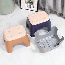 Modern Minimalist Creative Home Stackable Stool, Thickened Type, Stackable, Space-Saving Home Shoe Changing Anti-Slip Stool, Suitable For Home, Office, And Outdoor Use.