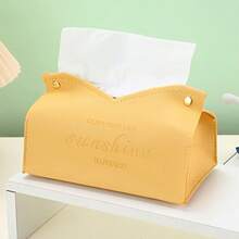 这款奢华简约的北欧风PU皮革纸巾盒兼具多功能桌面纸巾架的功能，专为汽车、客厅和家居使用而设计；它融合了优质材料、简洁线条和低调的收纳优雅，是一款精致的配件，可提升日常收纳效率，美化室内装潢，并方便您在办公桌、控制台和仪表盘等位置取用纸巾。 - 彩色 - 查看 14