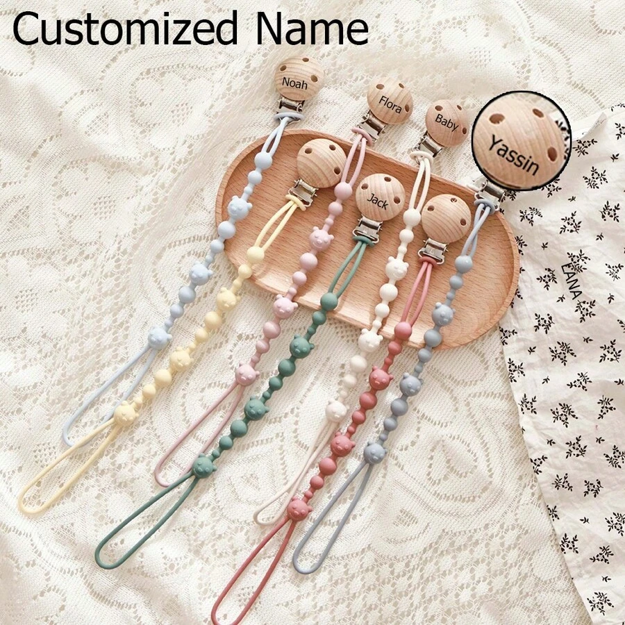 Personalized Children's Growth Memory Anti-Lost Chain, Customized Name, Photography Prop