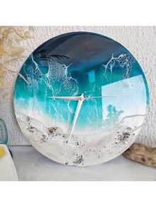 Silicone Resin Mold For River Table - Large 14 Inch Round Casting Mould, DIY Tray, Clock, Jewelry, Quicksand Table, Home Decor Crafts