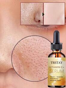 Hydrating Oil Control Pore Minimizing Serum For Smooth Transparent Skin Regulate Oil Secretion Hide Rough Pores Instantly Brighten Even Skin Tone Whitening Facial Treatment For Radiant Glow Hydrating Serum For Oily Skin Pore Refining Brightening Formula - 彩色 - 查看 1