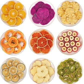 1 Pack Of 10/20/30/40pcs Dried Plant Material Decorations, Includes Dried Lemon Slices, Dried Lime Slices, Dried Orange Slices, Dried Figs, Dried Red Oranges, Dried Star Anise, Suitable For Handmade DIY, Arts, Fragrance, Decor