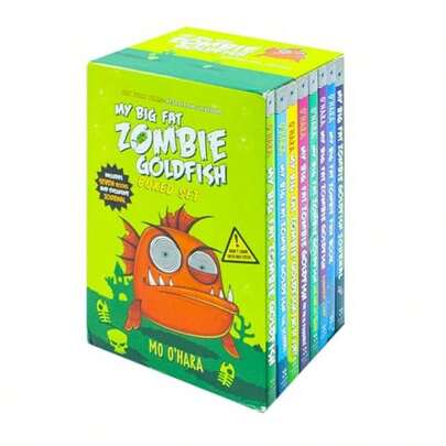 My Big Fat Zombie Goldfish Boxed Set 8 Books Collection By Mo O'Hara