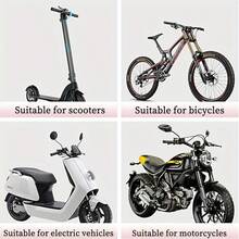 1pc Bicycle Phone Holder, Motorcycle Phone Holder, Cartoon Helmet Phone Holder Universal, Suitable For Motorcycles, Bicycles, Electric Vehicles, Sunshade, Rain Proof, Shockproof, Windproof Phone Holder - Multicolor - View 9