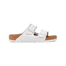 Birkenstock Arizona Natural Leather Men Sandals White 1025061 - White - View 1