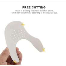 QKC 2 件防皱鞋头、鞋撑、运动鞋防皱保护器、鞋定型器、鞋撑、鞋模、鞋配件