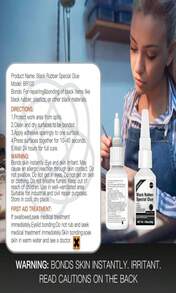 Viomis Glass Glue, 30g, Instant Strong Bond For Glass, Acrylic, Waterproof, Dries Clear, Quick Curing, Ideal For Craft, Jewelry, Rhinestone, Crystal, Mirror, Glasses - MàuA - Xem 7