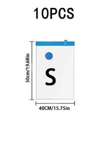 20/10/5 túi nén chân không, túi nén chống bụi, túi nén dung tích lớn, túi nén quần áo du lịch, túi nén đựng đồ trong tủ quần áo, túi đựng đồ có thể gấp lại, túi nén trong suốt, túi nén đồ giường, thích hợp cho nhà bếp, phòng ngủ, gia đình, du lịch, trường học, ký túc xá, lưu trữ trang phục Halloween, lưu trữ trang phục ngày lễ - Nhiều màu - Xem 18