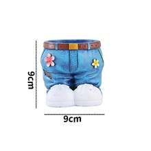 Cowboy Series Resin Ornament Flower Pot European And American Style Flower Pot Pastoral Style Flower Pot Decoration Ornament