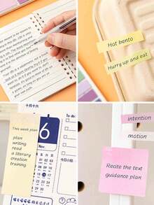 1 Set de notas adhesivas y cuaderno conveniente, color Morandi elegante y suave, adecuado para estudiantes. El cuaderno tiene respaldo adhesivo y diseño tipo Ins, se puede usar como tablero de mensajes u oficina. Aplicable para escuela, oficina, estudiantes y profesionales. También un excelente regalo para la temporada de regreso a clases.