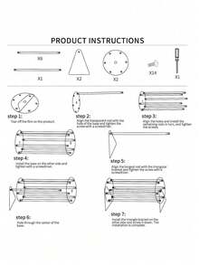 一套亚克力发圈展示架，发圈收纳架，旋转爪夹收纳架，透明展示架，发带盒 - 無色 - 查看 4
