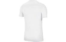 Dri-Fit Solid Logo Casual Sports Short Sleeve Tee Men Tops White - Multicolor - View 2