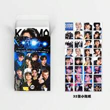 92张KPOP (SKZ)<Karma>照片卡和贴纸套装，高清LOMO明星卡和“5星”专辑收藏，方车、N、、Know、彰彬、Fe、Lix、昇玟、I.N粉丝应援收藏品，流行音乐周边，生日和节日粉丝礼物 - 玩具小卡 - 查看 4