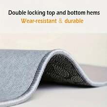 1件复古几何砖纹半圆形迎宾垫 - 柔软舒适，可机洗涤纶材质，适用于室内外入口、卧室、厨房和家居装饰，室内外通用垫 | 艺术迎宾垫 | 迎宾垫，家居地毯，圣诞装饰，厨房地毯 - 彩色 - 查看 5