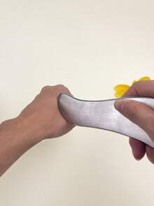 INYUSUN 1 件/2 件不锈钢筋膜工具套装，软组织释放刀按摩工具，便携式实用迷你 S 形刮痧板，面部刮痧板，可用于放松面部、颈部、腿部、背部和全身的肌肉和筋膜 - 彩色 - 查看 7