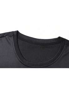 男士渐变短袖T恤，男士健身服，速干面料，适合户外运动、训练、跑步、日常休闲穿着，也适合运动员、丈夫或男友穿着。 - 紅色 - 查看 8