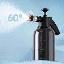 High-Pressure Foam Sprayer Gun – Handheld Car Wash & Garden Watering Tool With Detergent Tank | Adjustable Nozzle (Jet/Foam/Mist) For Vehicles, Patios & Plants (2L Capacity) - Black - View 3