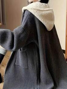 Women Cardigans - Grey - View 3