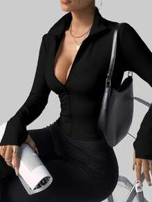 Aaseow Women's Bbl Jacket Fashion Seamless Outdoor Running Workout ,Wear Zipper Stretch Minimalist Fashion Sexy Fitted Long-Sleeve Yoga Jacketfall Clothes For Women