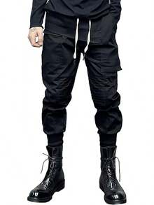Men's Jogger Cargo Techwear Streetwear Ankle Casual Harem Pants With Pocket-2025 - Kr026 - 查看 1