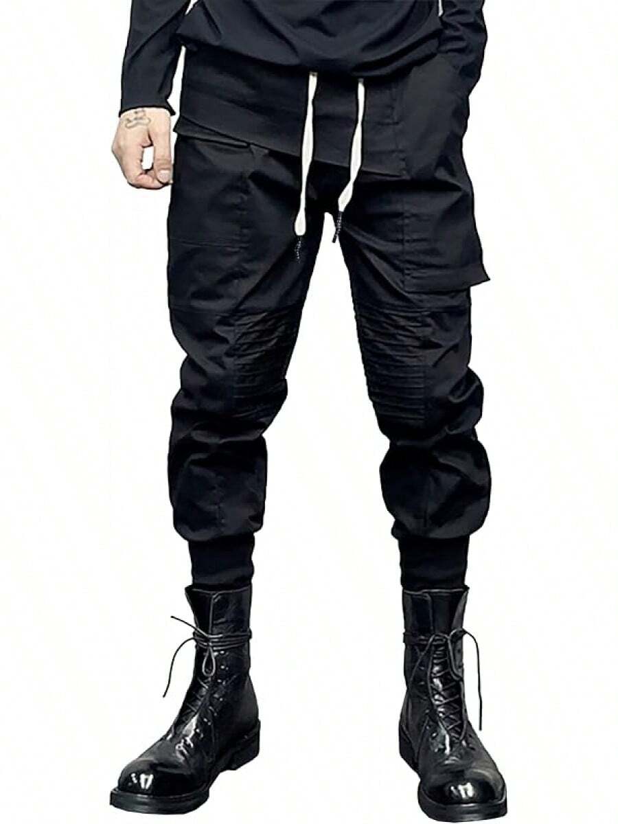 Men's Jogger Cargo Techwear Streetwear Ankle Casual Harem Pants With Pocket-2025 - Kr026 - 查看 1