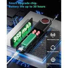 Idden Camera Detectors Mini Anti Spy Camera Finder Portable RF Signal Sner GPS Tracker Detector Bug Detector Listening Ces Detector  Ome Travel Ot Car Office Batroom