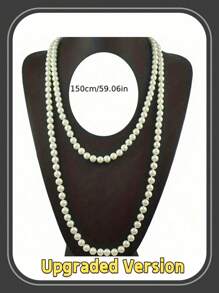 5Pcs Women's Wig COS GRANDMA Short Curly Hair GRANDPA Middle-Aged And Elderly Sketch Dressing Set, Grandmother Role-Playing Set, Interesting Elderly Woman Dressing Set Wearing Wig Hat, Pearl Necklace, Glasses Chain, Realistic Grandmother Costume Wig, Elderly Woman Costume Set Halloween Costume Party Elderly Woman Wig, Stage Performance Costume, Party Decoration Photography Props, Perfect For Giving To Family And Friends