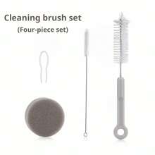 Kit de limpieza de fuente de agua potable WEIYIN, que incluye cepillo, pinzas y esponjas, adecuado para la mayoría de los dispensadores de agua y fuentes de mascotas