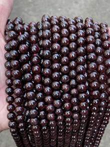 1 件 15 英寸 4/6/8/10/12 毫米天然石圆珠，青金石/玛瑙/绿松石等。天然能量疗愈石，用于脉轮疗愈、DIY 珠宝制作、手链、项链和工艺品