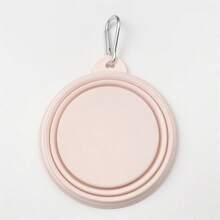 Tazón plegable de colores aleatorios para gatos y perros - Plato portátil de comida y agua para viajes y campamentos al aire libre, con color sorpresa a juego - Color aleatorio - Ver 6