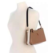 Guess Noelle II  Three Compartment Crossbody |  | Women Shoulder Bags - Med Brown - View 2