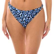 Michael Kors Klassisches Bikinihöschen für Damen MM9M149 - Blau - Übersicht 1